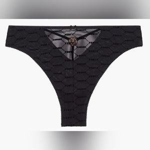 Flocked Logo Brazilian Undies